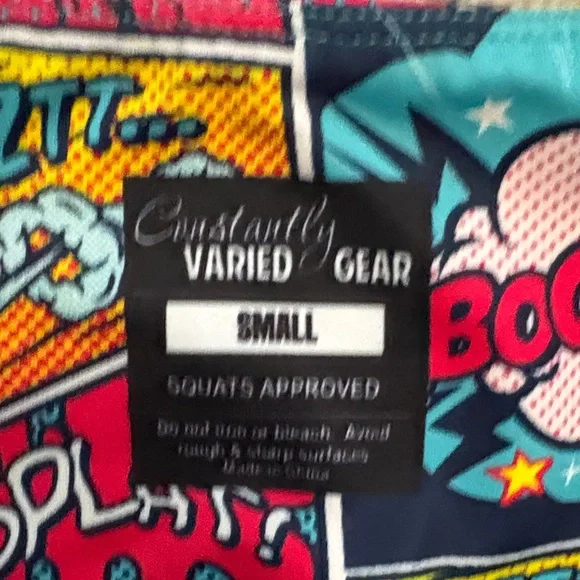 Constantly Varied Gear Comic Pop Art Cropped Pants - Picture 2 of 2